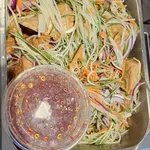 Deep-Fried Beancurd with Authentic Thai Sauce 豆干泰式辣椒酱