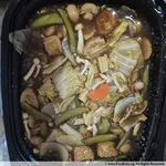 Egg Beancurd and Vegetables in Silky Egg Gravy