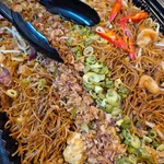 Seafood Wok Fried Mee Sua (炒海鲜面线)