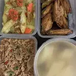 Tingkat - 3 Dishes + 1 soup/ 4 Dishes  (20 days)(Dinner)