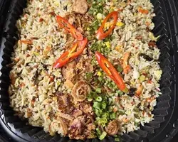 Teochew Olive Fried Rice   (橄榄炒饭) | Customer Photo | Bayfront Catering Services