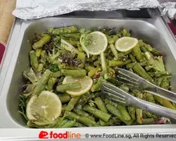 Sauteed Garlic Asparagus | Customer Photo | Island Catering Services Pte Ltd