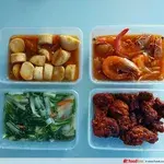 Jessie Catering Tingkat Meal - 3 dishes + 1 soup/ 4 dishes (20 days)