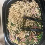 Smoked Duck Mushroom Ee-fu Noodle