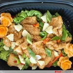 Sweet & sour fish with pineapple