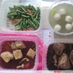 Lunch Tingkat (20 Day, 3 Dishes + Soup OR 4 Dishes)