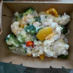 Stir Fried Mixed Vegetable with Egg White Gravy