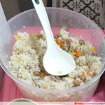 Fried Rice with Chicken Sausage and Egg