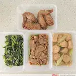 Tingkat Menu (20 Days) in Microwavable Container