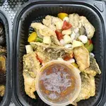 Old Fashion Sweet & Sour Sea Bass Fillet<br>served w tropical fruits