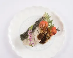 Steamed Sea Bass with Tomato on Vine, Black Bean and Anchovy | Customer Photo | BellyGood Caterer