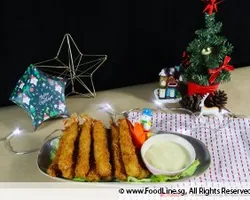 Snowflake Tempura Prawn with Tatar Dip | Customer Photo | Intercontinental Catering Pte Ltd