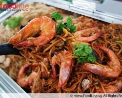 Double Happiness Noodles 双喜粉面 (Seafood Bee hoon/Mee Goreng) | Customer Photo | Lao Huo Tang Catering