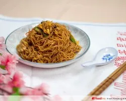 Teochew “Mee Swa” with Shredded Meat | Customer Photo | Swatow Seafood