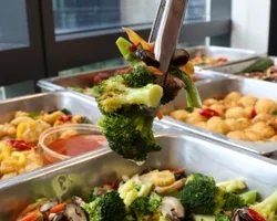 Broccoli w Assorted Mushroom 			三菇西兰花 | Customer Photo | +ROBERT CATERING SERVICES PTE LTD