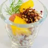Red Quinoa With Crabmeat & Kaffir Lime Citrus | Customer Photo | Amici Events And Catering
