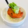 Prawn With Yoghurt & Guacamole Puree | Customer Photo | Amici Events And Catering