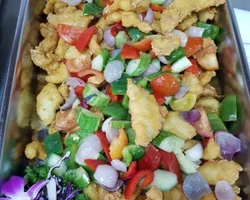 Sweet & Sour Fried  Fish Fillet 酸甜鱼片 | Customer Photo | Bayfront Catering Services