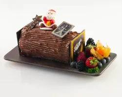 Dark Chocolate Log Cake (500g) | Customer Photo | BellyGood Caterer