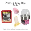 Popcorn Candy Floss Combo | Management Photo | Cone Island Mini Ice Cream