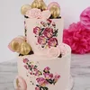 Click to see more photos of Chrome Fleurs (Double-Tier)