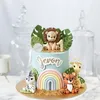 Click to see more photos of Jevon Rainbow – Safari Animal Cake