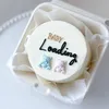Click to see more photos of Presley Gender Reveal Bento Cake
