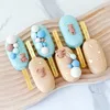 Click to see more photos of Teddy Blue Cake Popsicles (Box of 6)