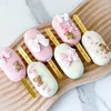 Click to see more photos of Teddy Pink Cake Popsicles (Box of 6)