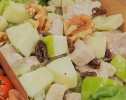 All-American Classic Waldorf Salad (Contains nuts) | Customer Photo | Delizio Catering Pte Ltd