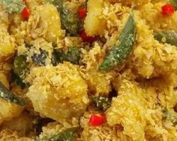 Cereal Fish Fillet with Curry Leaves | Customer Photo | Delizio Catering Pte Ltd