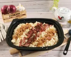 Tasty Smoked Duck Fried Rice | Customer Photo | ECreative Catering Pte Ltd