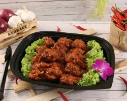 Spicy Korean Style Chicken Drumlet | Customer Photo | ECreative Catering Pte Ltd