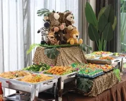 Safari Theme Setup | Customer Photo | ECreative Catering Pte Ltd