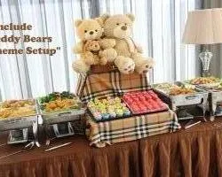 Teddy Bears Theme Setup | Customer Photo | ECreative Catering Pte Ltd