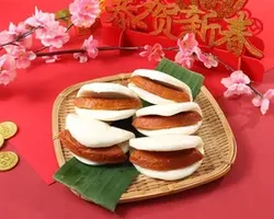 Prosperity OTAK with Steamed Bun (DIY) 发财扣乌达包 | Customer Photo | ECreative Catering Pte Ltd