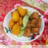 Chicken Ngoh Hiang & Breaded Crabclaw | Customer Photo | East West Fusion