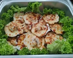 Baked Scallop with Cheese (20 pcs) | Customer Photo | Foodtalks Caterer & Manufacturer