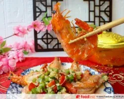 新春蒜香黄油大虾 Garlic Butter Prawn | Customer Photo | Fu Kwee Caterer Pte Ltd