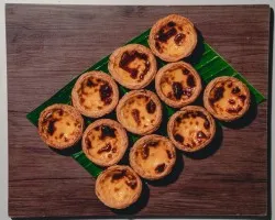 Grains Portuguese Egg Tart<br> original Grain egg custard – secret recipe <br>  vegetarian, contains egg, dairy, and wheat | Customer Photo | Grain