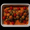 Christmas Chicken Meatball Casserole <br>housemade pink sauce, blistered cherry tomatoes and baby potatoes | Customer Photo | Grain