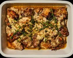 French Onion Chicken Stew<br>french herbs, chicken jus, torched parmesan cheese | Customer Photo | Grain
