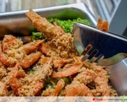 Cereal Prawns 麦片虾 | Customer Photo | Hock Hoe Heng Catering