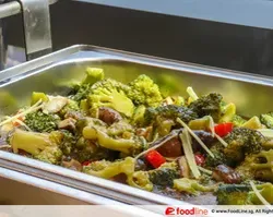 Broccoli &  Shitake Mushroom with Oyster Sauce | Customer Photo | Island Catering Services Pte Ltd