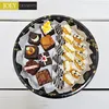 Click to see more photos of Brownies + Mini Assorted Eclairs Platter Bundle