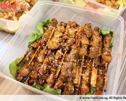 Chicken Yakitori (Teriyaki marinated Chicken Thigh on skewers) | Customer Photo | Katong Catering