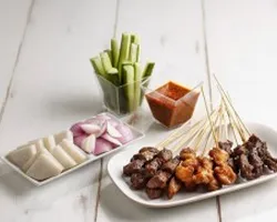 Satay (Chicken ONLY) With Ketupat | Customer Photo | Katong Catering