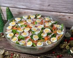 Chef's Salad w/ Homemade Dressing | Customer Photo | Makan Mate
