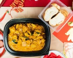 Nanyang Style Curry Chicken (Served with Baguette)  | Customer Photo | On & On Diners