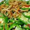 Click to see more photos of V4.Stir-Fry Lady Finger With ANCHOVIES | 羊⻆豆炒江⻥仔